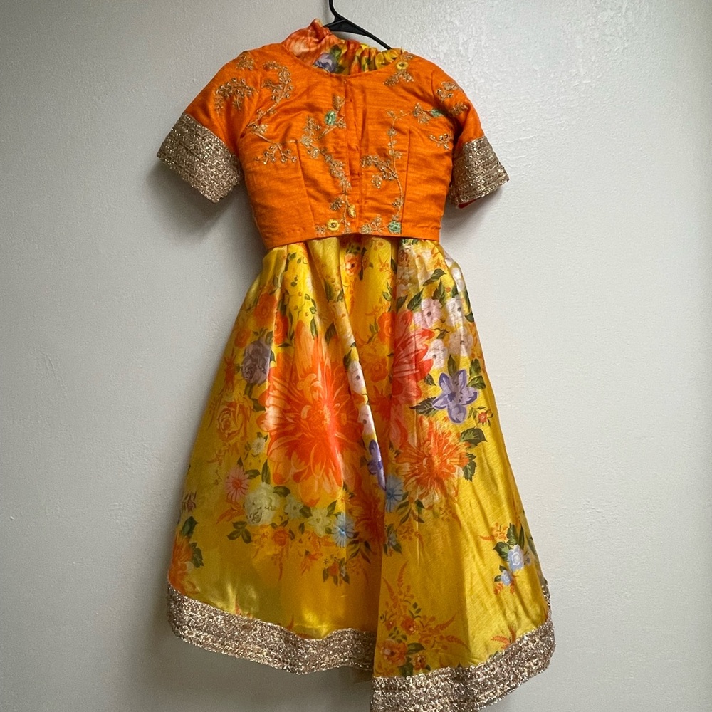Floral lehenga - Picture 2 of 2